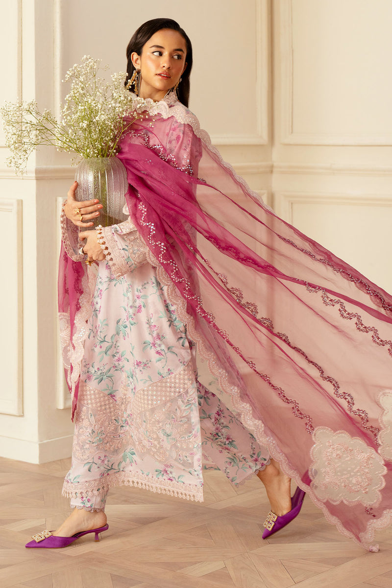 FE01 - Feya Unstitched Lawn `25 - Nureh