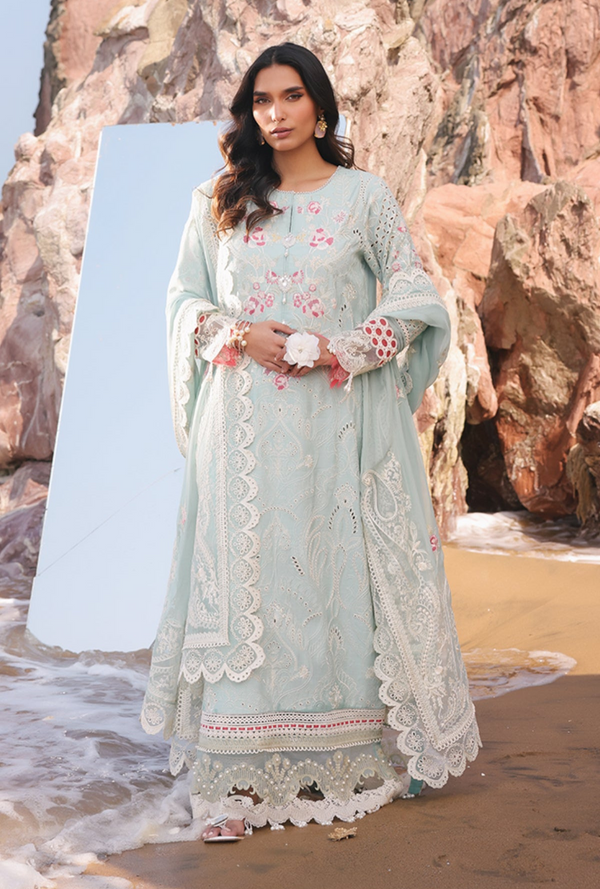 SL-76A Aidan - Hania Luxury Lawn `25 - Imrozia