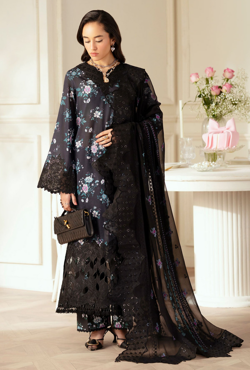 FE04 - Feya Unstitched Lawn `25 - Nureh