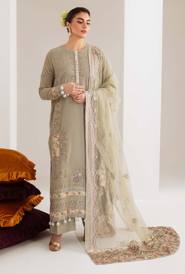 NW 111 - Maya Velvet Unstitched - Nureh