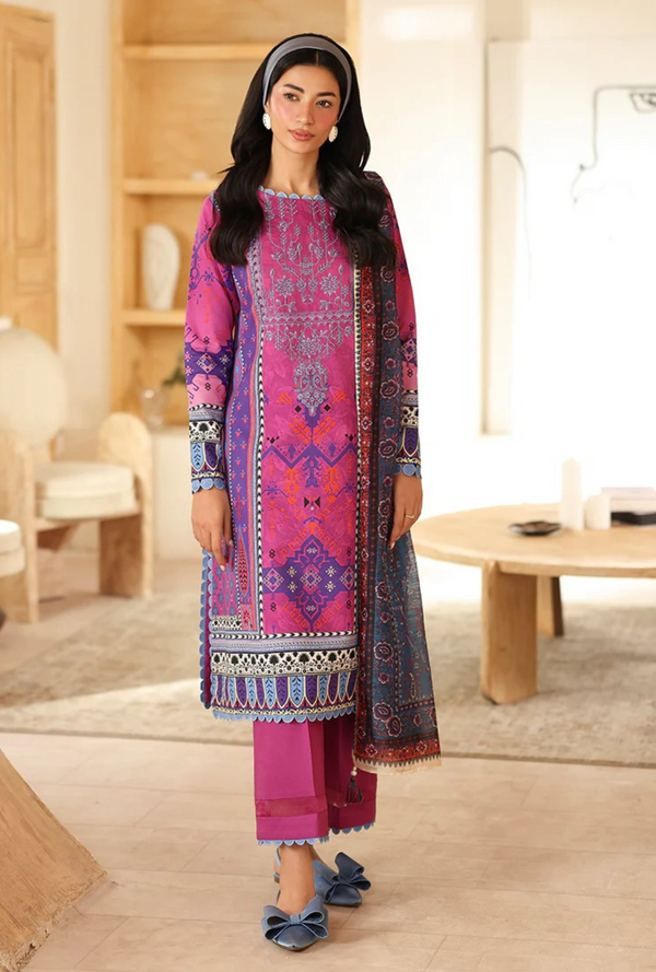 RNZ05A Irha - Pareesa Printed Cambric - Roheenaz