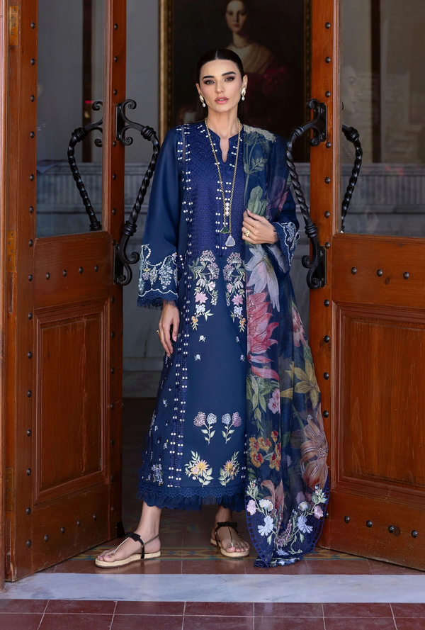 HANGING GARDENS 2-B - Bloom Unstitched Lawn - Saira Shakira