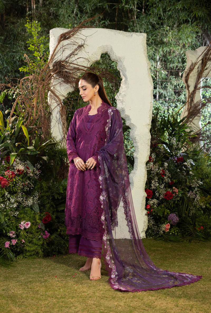 2B - Luxury Lawn Unstitched - Sobia Nazir