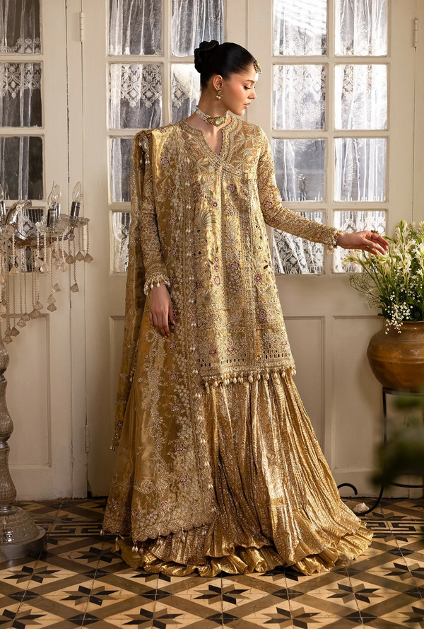 Goldveil - Dastan Goi Wedding Formals - Afrozeh