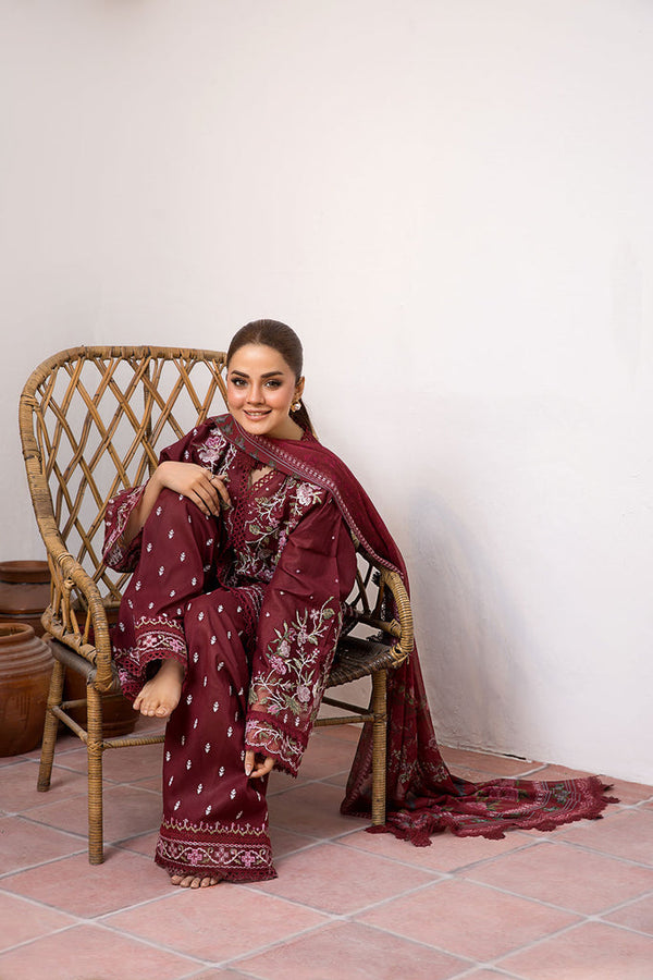 VT25-5B - Vital Unstitched Lawn`25 - Sobia Nazir