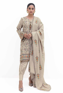 AP-42007 - 3 Pc Unstitched Printed - Gul Ahmed