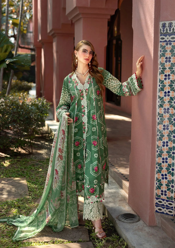 ETS - 04B Eden - Signature Embroidered Lawn - Elaf Premium