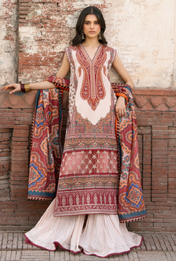 2083-A - Naqsh Naaz Luxury Lawn - Bin Ilyas