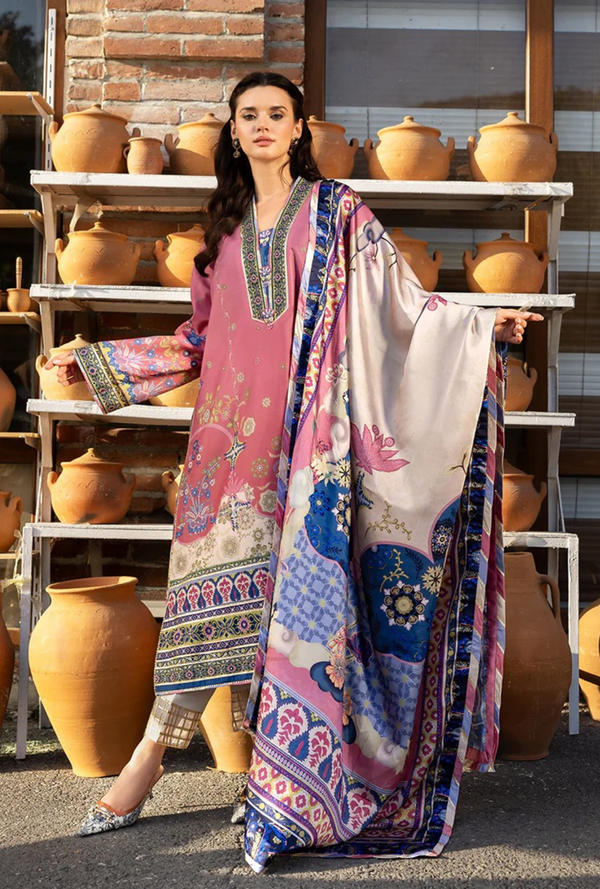 Meridian Bloom - Nirvana Printed Silk - Mushq Hemline