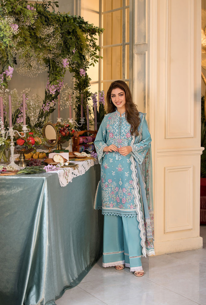 VT25-3A - Vital Unstitched Lawn`25 - Sobia Nazir