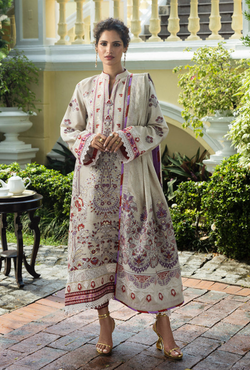 Levana -Seraph Jacquard Lawn `25 - Mushq