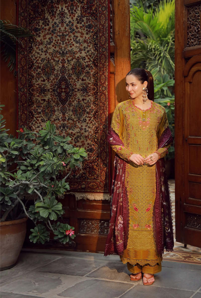 Soz - Winter Shawl Unstitched - Maryam Hussain