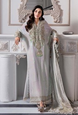 BD-3005 - Mbrodidered Unstitched Collection - Maria B