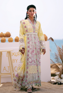 Azure - Dastan Luxury Lawn `25 - AJR