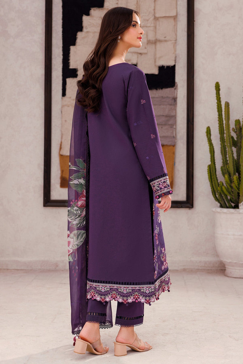 Whimsy Dreams - Bahar Embroidered Lawn - Farasha