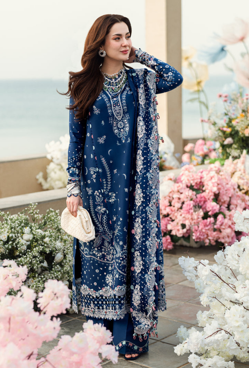 FK-05 Aurora - Sahil Luxury Lawn `25 - Qalamkar