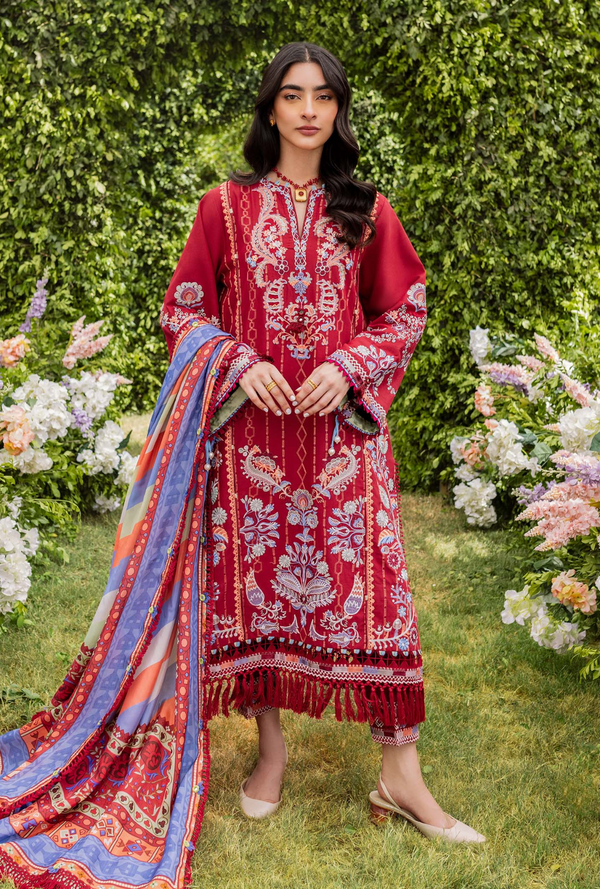 Suzani(B) - Lawn`24 Vol II - Siraa by Sadaf fawad Khan