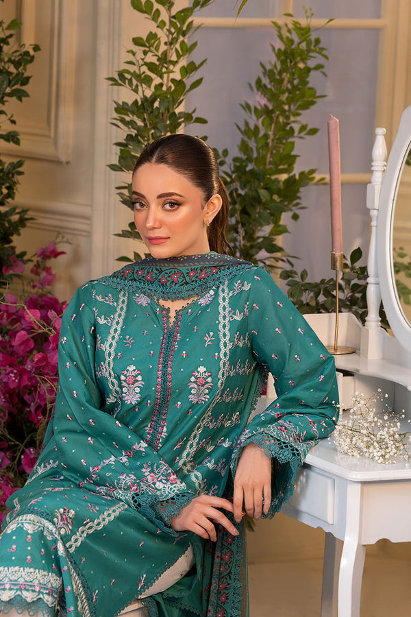 VT25-6A - Vital Unstitched Lawn`25 - Sobia Nazir