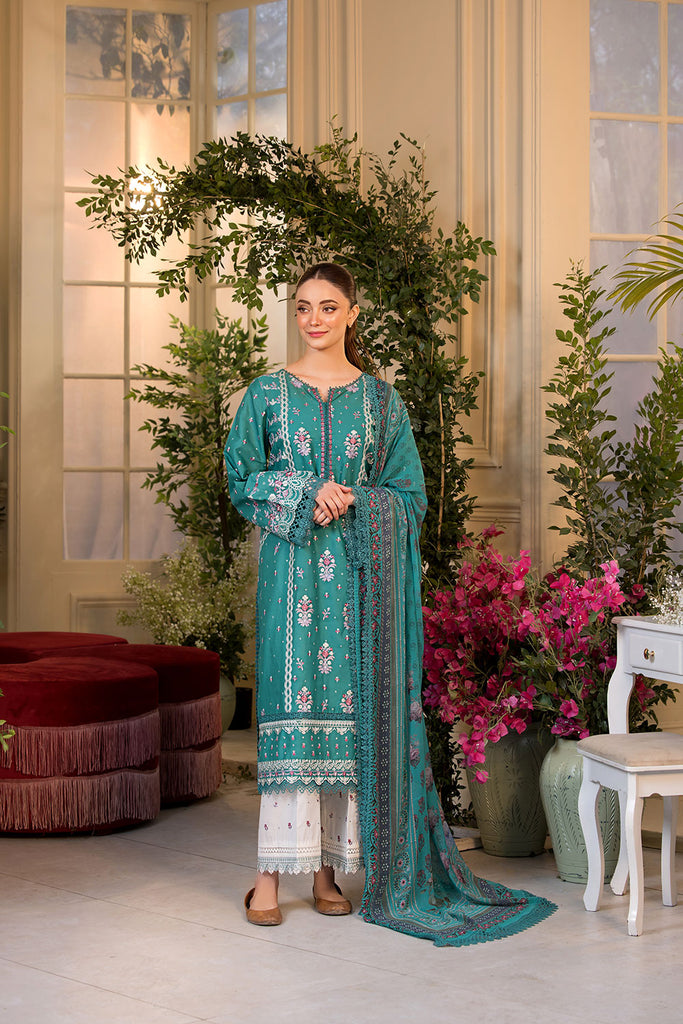 VT25-6A - Vital Unstitched Lawn`25 - Sobia Nazir