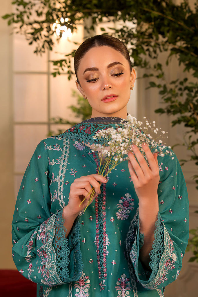 VT25-6A - Vital Unstitched Lawn`25 - Sobia Nazir