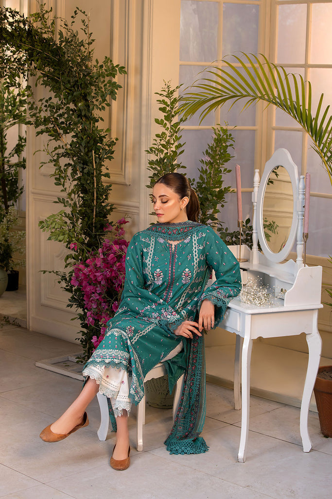 VT25-6A - Vital Unstitched Lawn`25 - Sobia Nazir