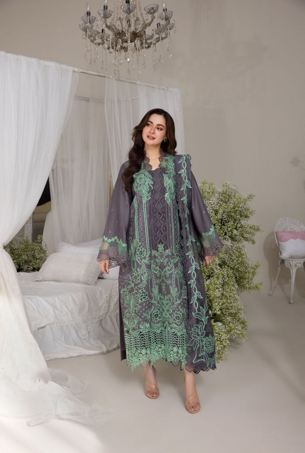 3B - Luxury Lawn Unstitched - Sobia Nazir