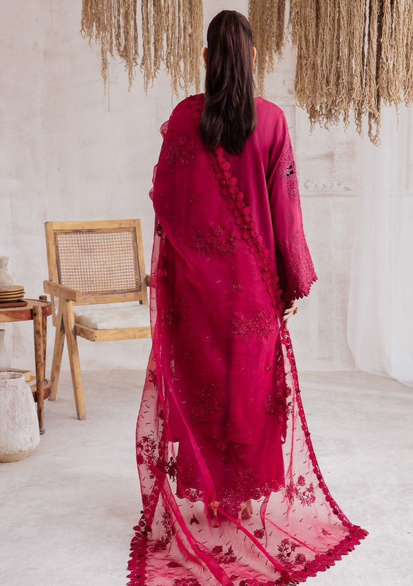 NE-40 - Embroidered Chikankari Khadder - Nureh