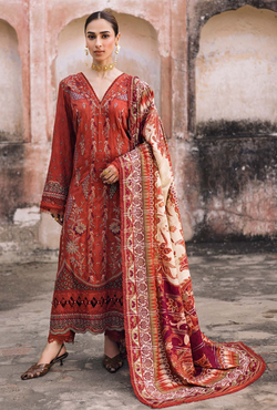 NW-105 - Maya Linen Unstitched - Nureh