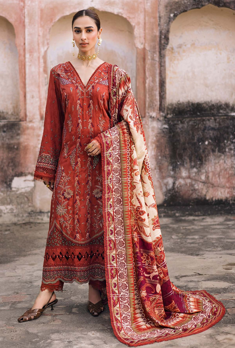 NW-105 - Maya Linen Unstitched - Nureh