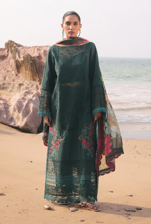 SL-77A Rameen - Hania Luxury Lawn `25 - Imrozia