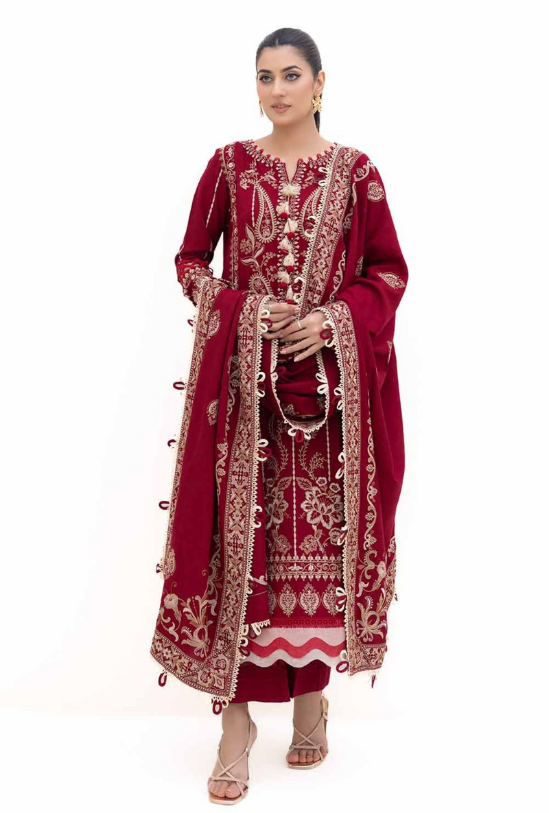 AP-42009 - 3 Pc Unstitched Printed - Gul Ahmed