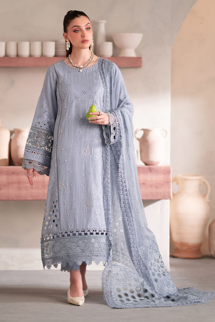 NE-103 - Embroidered Chikankari Khadder - Nureh