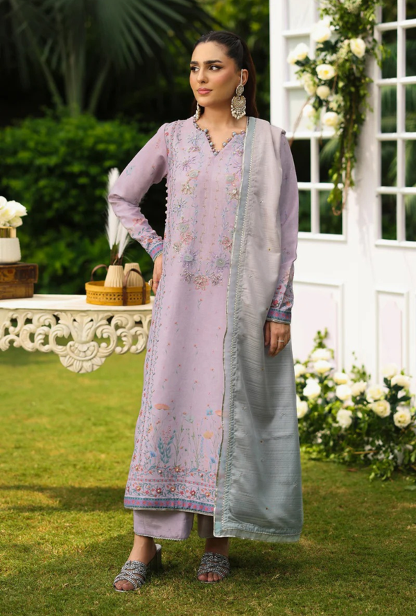 Irsia - Luxury Silk Printed - Rang Rasiya
