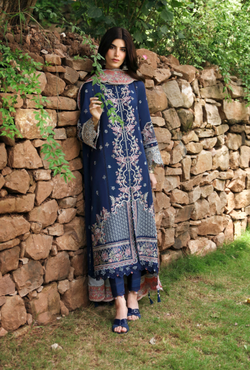 Qalamkar - Qlinekari Linen - LM-06 CADHLA