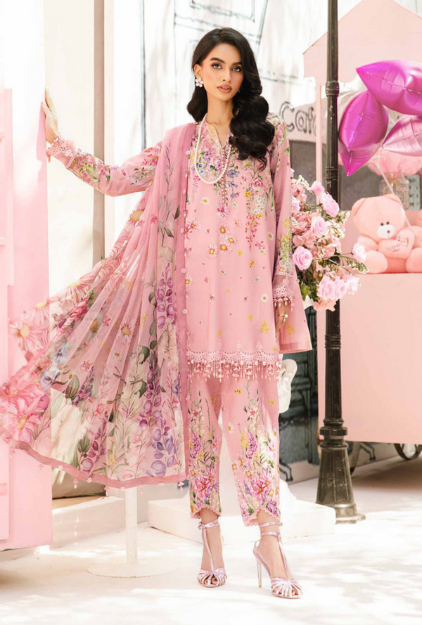 D03-B - M.Prints Unstitched Lawn - Maria .B