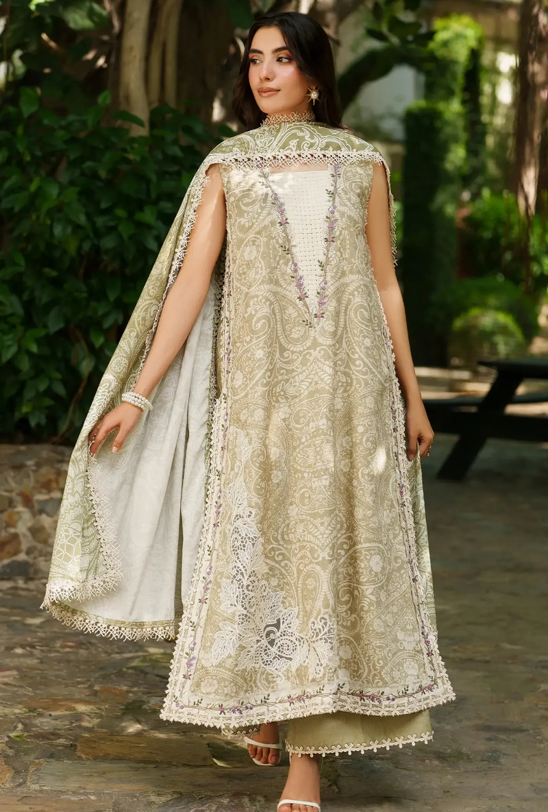 Frozen Dew - Meraki Winter Unstitched - Asifa & Nabeel
