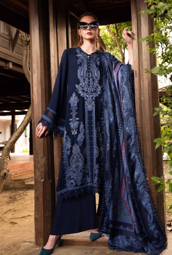 D 2803-B - M.Prints Winter Unstitched - Maria.B