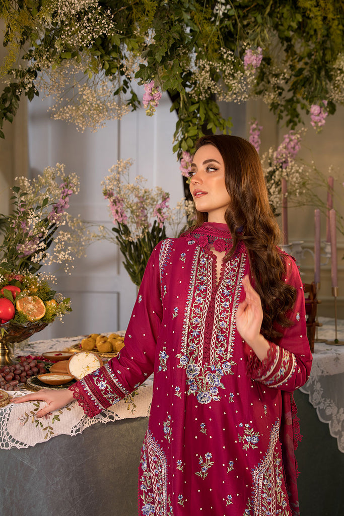 VT25-7B - Vital Unstitched Lawn`25 - Sobia Nazir