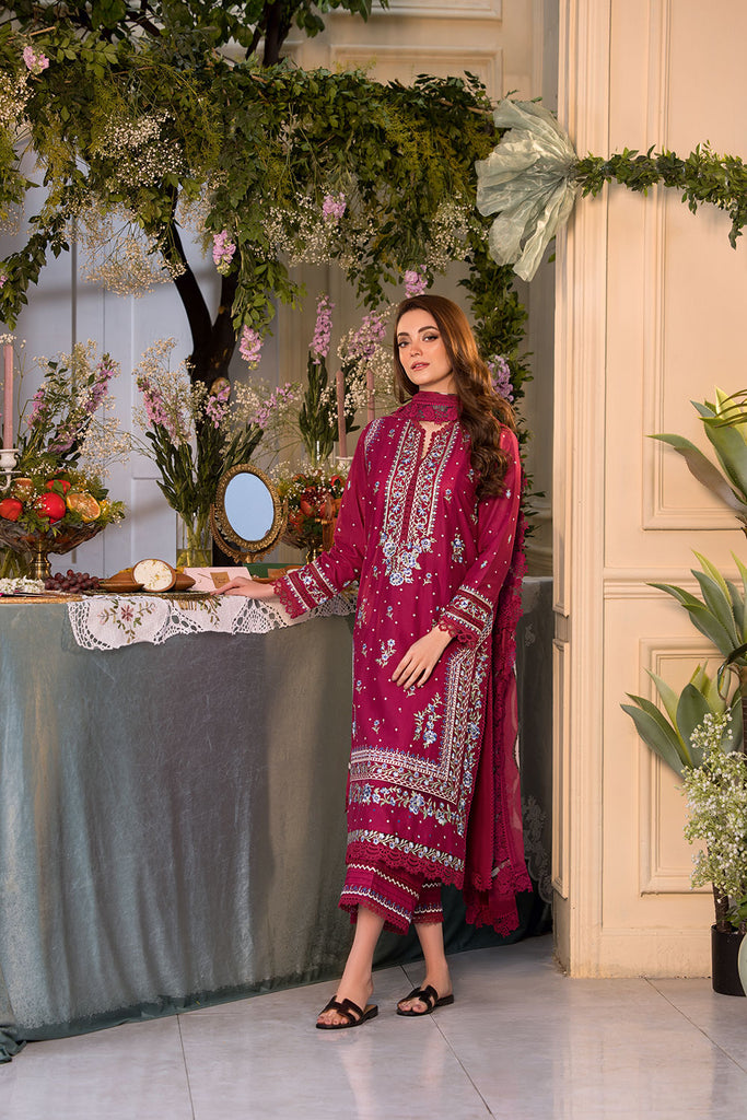 VT25-7B - Vital Unstitched Lawn`25 - Sobia Nazir