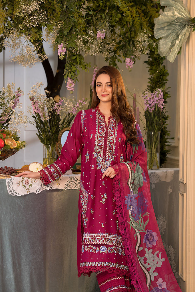 VT25-7B - Vital Unstitched Lawn`25 - Sobia Nazir