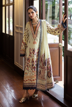 Letizia -Seraph Jacquard Lawn `25 - Mushq