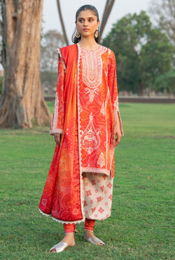 2084-A - Naqsh Naaz Luxury Lawn - Bin Ilyas