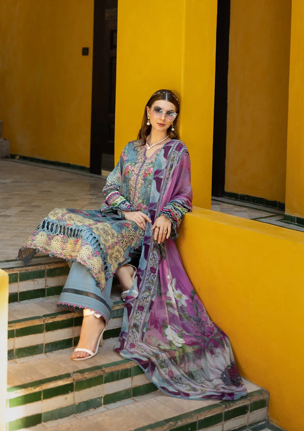 ETS - 07B Glory - Signature Embroidered Lawn - Elaf Premium