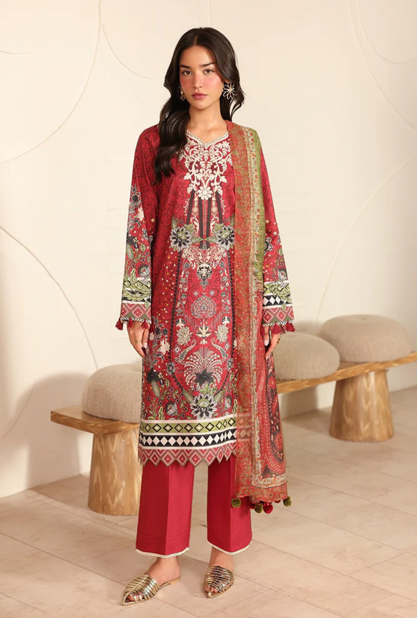 RNZ06A Mysha - Pareesa Printed Cambric - Roheenaz