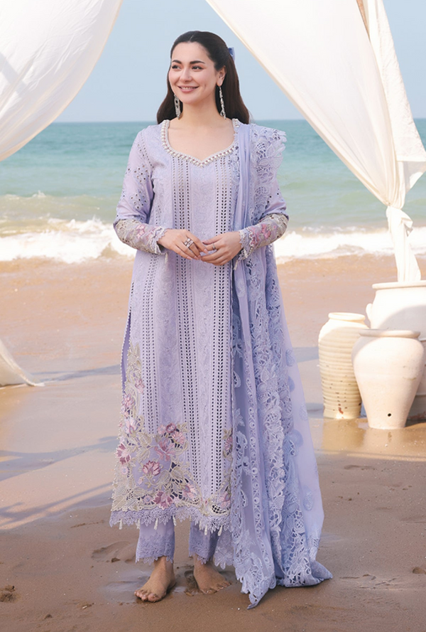 SL-78 Feeha - Hania Luxury Lawn `25 - Imrozia