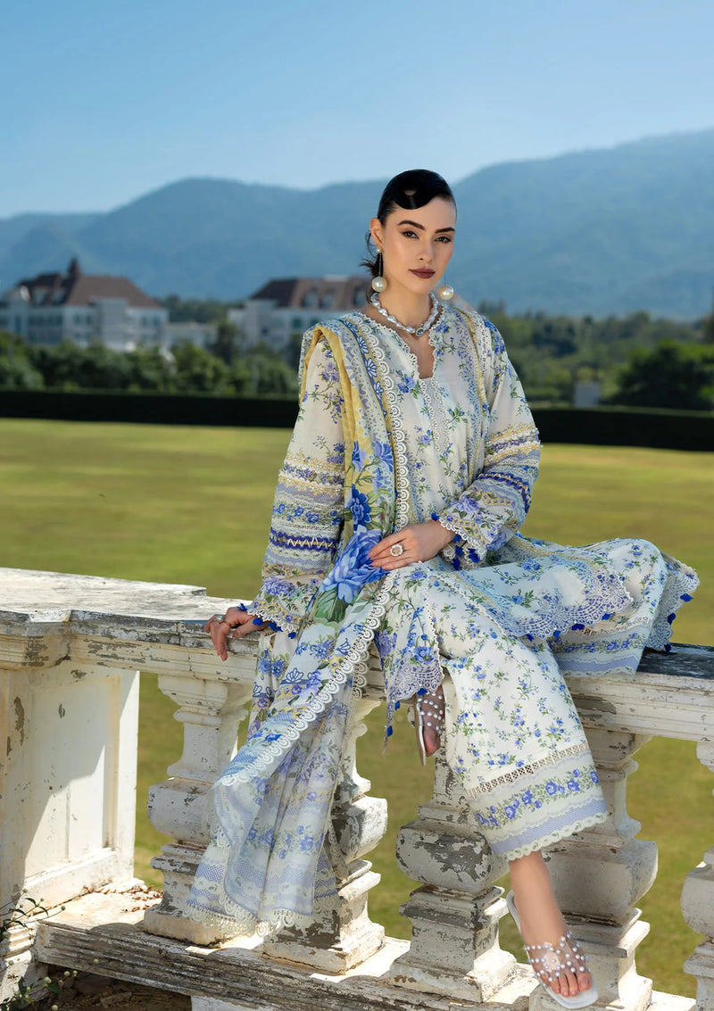 EPE-07B Elizabeth - Printed Lawn`25 - Elaf Premium