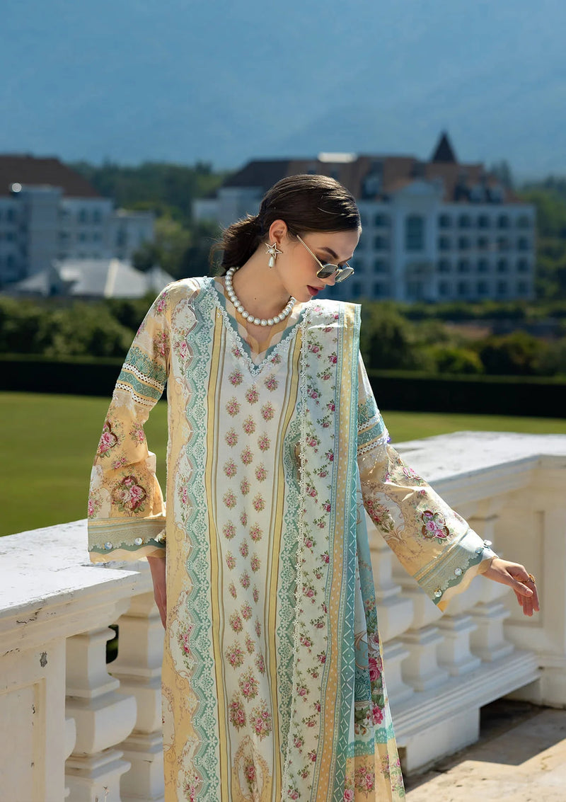 EPE-03A Elara's Embrace - Printed Lawn`25 - Elaf Premium