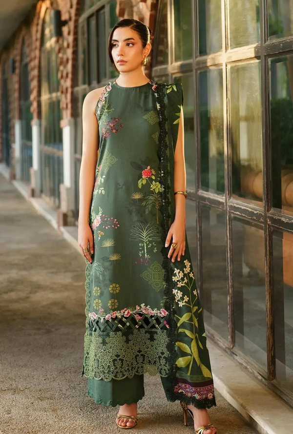 Jade Dusk - Meraki Winter Unstitched - Asifa & Nabeel