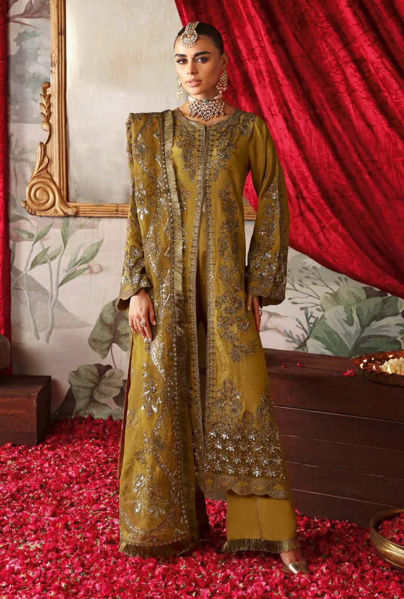 S-07 -Shagna Premium Raw Silk - Ramsha