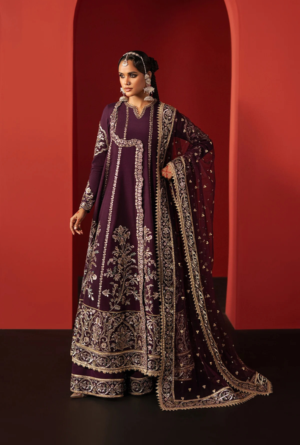 Samarqand - Divani Silk Unstitched - Afrozeh